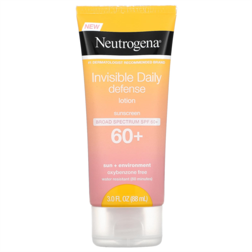 Neutrogena Invisible Daily Defense Sunscreen Lotion SPF 60+ 3 fl oz (88 ml)