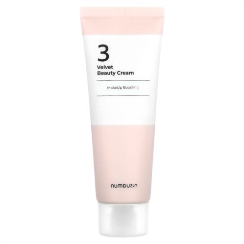 Numbuzin Velvet Beauty Cream Makeup Boosting No. 3 2.02 fl oz (60 ml)