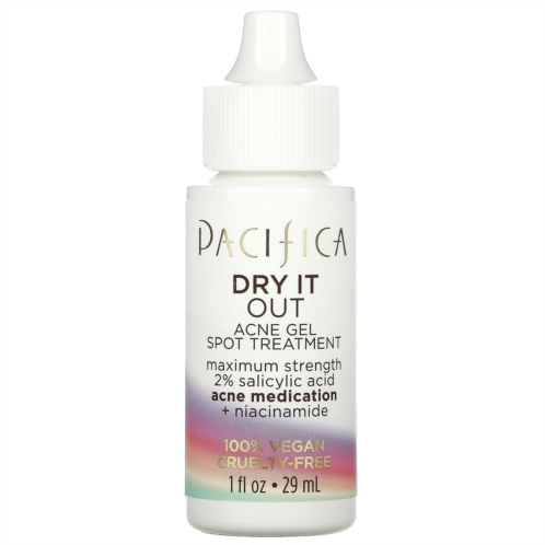 Pacifica Dry It Out Acne Gel Spot Treatment Maximum Strength 1 fl oz (29 ml)