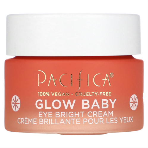 Pacifica Glow Baby Eye Bright Cream Fragrance Free 0.5 fl oz (15 ml)