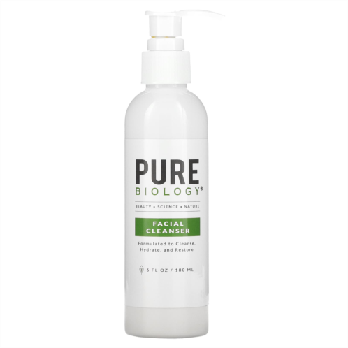 Pure Biology Facial Cleanser with Fision WrinkleFix 6 fl oz (180 ml)