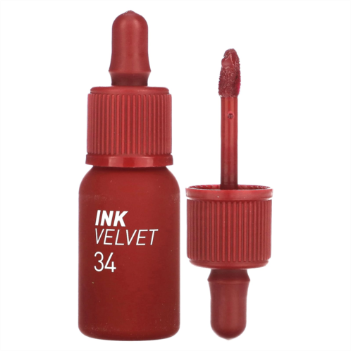 Peripera Ink Velvet Lip Tint 34 Smoky Red 0.14 oz (4 g)