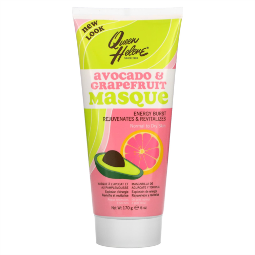 Queen Helene Avocado & Grapefruit Masque Normal to Dry Skin 6 oz (170 g)