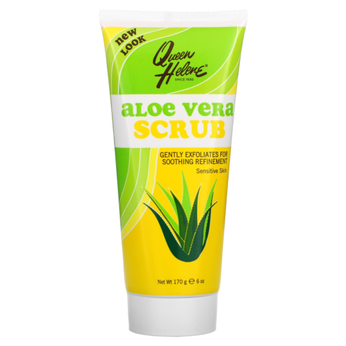 Queen Helene Scrub Sensitive Skin Aloe Vera 6 oz (170 g)