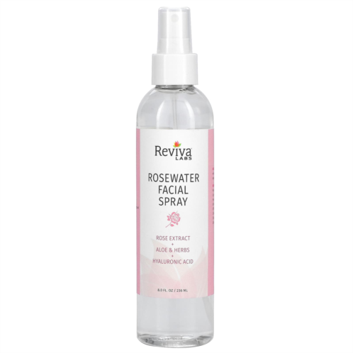 Reviva Labs Rosewater Facial Spray 8 fl oz (236 ml)