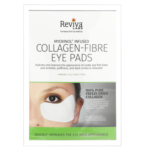 Reviva Labs Collagen-Fibre Eye Pads 3 Sets