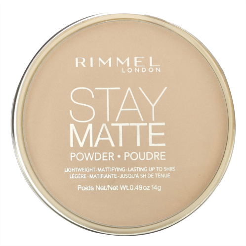 Rimmel London Stay Matte Pressed Powder Lightweight Mattifying 004 Sandstorm 0.49 oz (14 g)