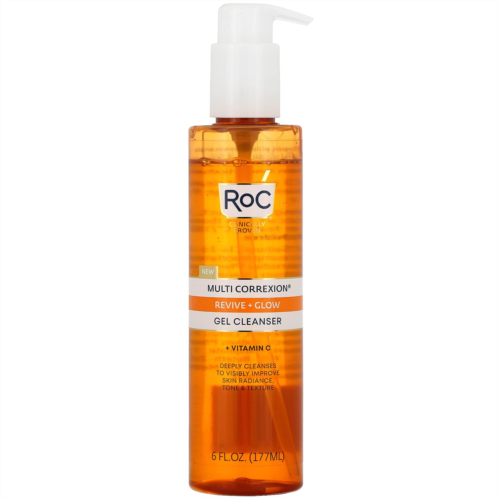 RoC Multi Correxion Revive + Glow Gel Cleanser + Vitamin C 6 fl oz (177 ml)