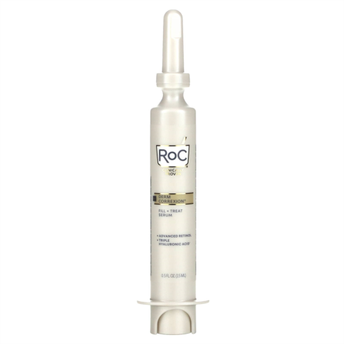 RoC Derm Correxion Fill + Treat Serum Advanced Retinol & Triple Hyaluronic Acid 0.5 fl oz (15 ml)