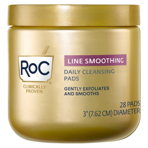 RoC Line Smoothing Daily Cleansing Pads 28 Count