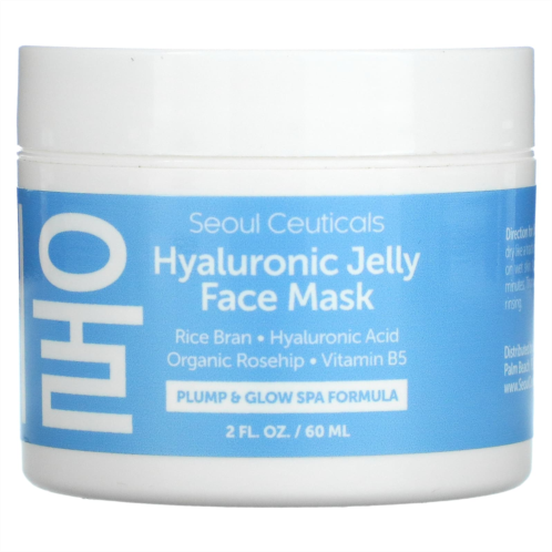 SeoulCeuticals Hyaluronic Jelly Beauty Face Mask 2 fl oz (60 ml)