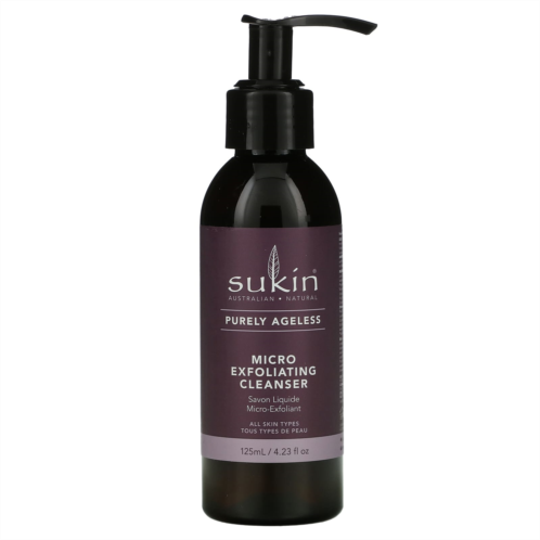 Sukin Purely Ageless Micro Exfoliating Cleanser 4.23 fl oz (125 ml)