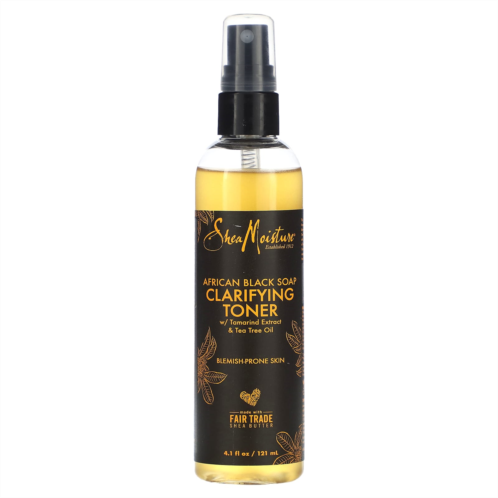 SheaMoisture African Black Soap Clarifying Toner w/ Tamarind Extract & Tea Oil 4.1 fl oz (121 ml)