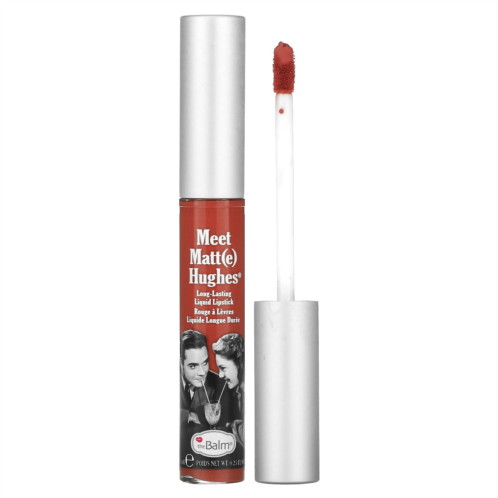 theBalm Cosmetics Meet Matt(e) Hughes Long-Lasting Liquid Lipstick Committed 0.25 fl oz (7.4 ml)