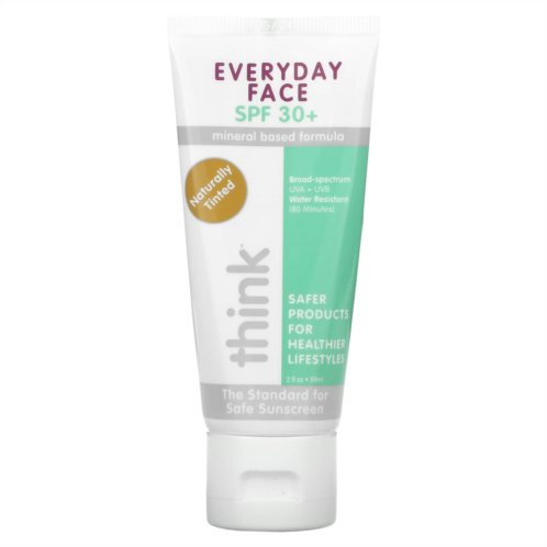 think Everyday Face SPF 30+ Naturally Tinted 2 fl oz (59 ml)