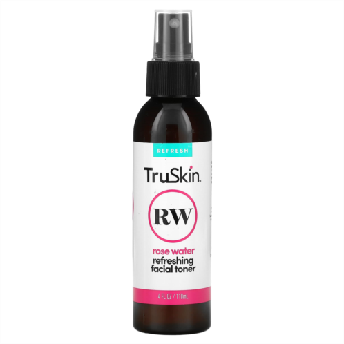 TruSkin Rose Water Refreshing Facial Toner 4 fl oz (118 ml)