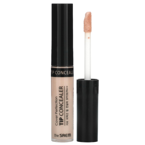 The Saem Cover Perfection Tip Concealer SPF 28 PA++ Brightener 0.23 oz