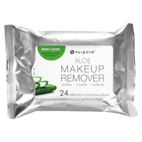 Nu-Pore Aloe Makeup Remover 24 Wipes