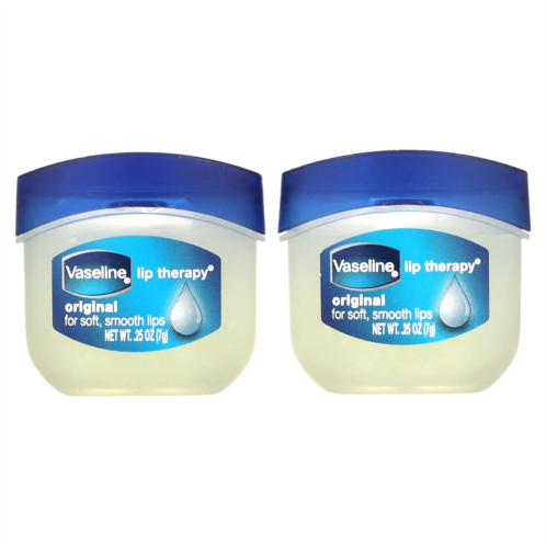 Vaseline Lip Therapy Original Lip Balm 2 Pack 0.25 oz (7 g) Each