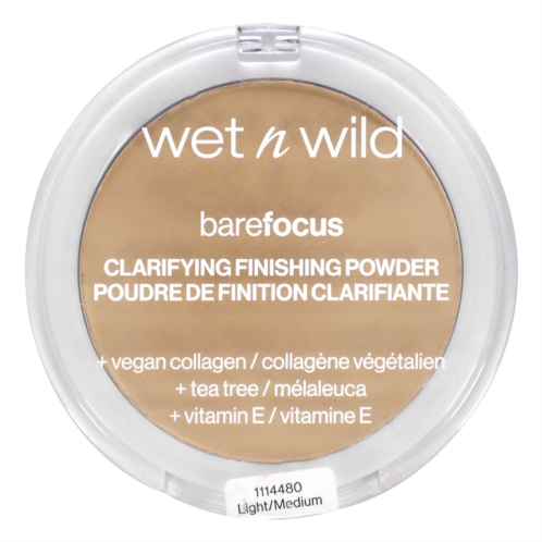 wet n wild Barefocus Clarifying Finishing Powder Light/Medium 0.27 oz (7.8 g)
