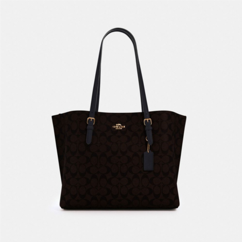 COACH Mollie Tote Bag In Signature Canvas