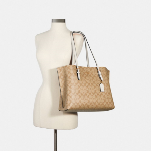 COACH Mollie Tote Bag In Signature Canvas