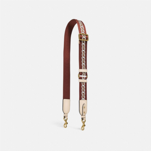 COACH Strap With Chain Stripe