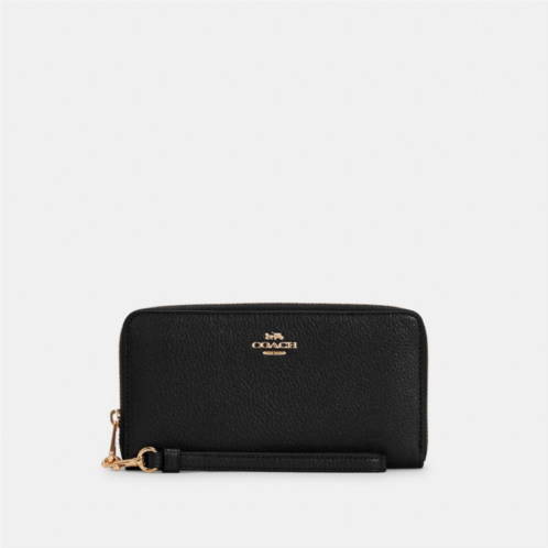 COACH Long Zip Around Wallet