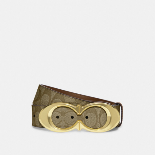 COACH Signature Buckle Belt, 25 Mm