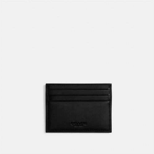 Coach Card Case In Signature Jacquard