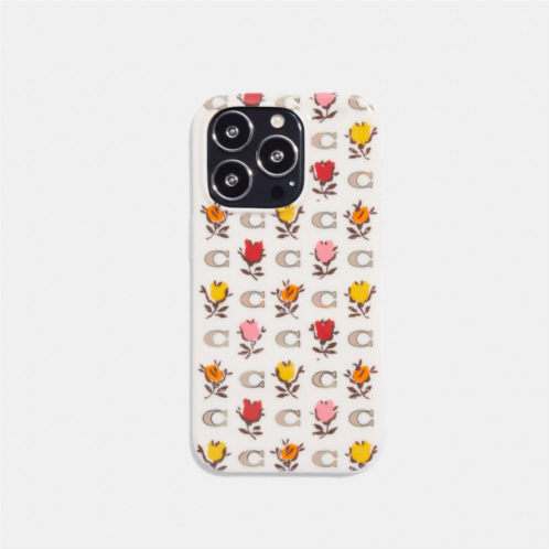 COACH Iphone 14 Pro Case With Badlands Floral Print