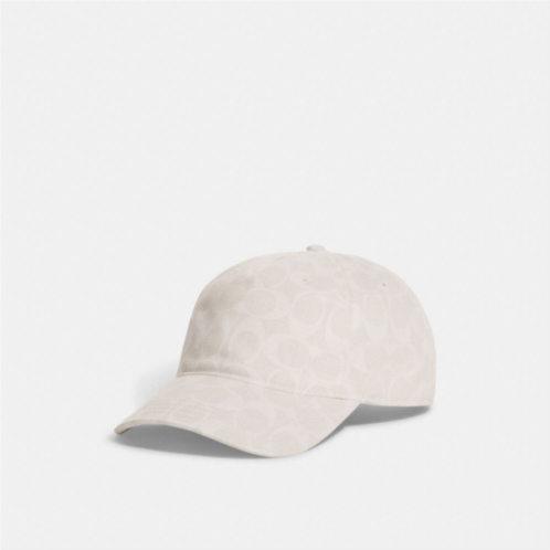 COACH Signature Denim Baseball Hat