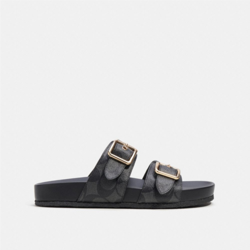 COACH Allanah Sandal In Signature Canvas