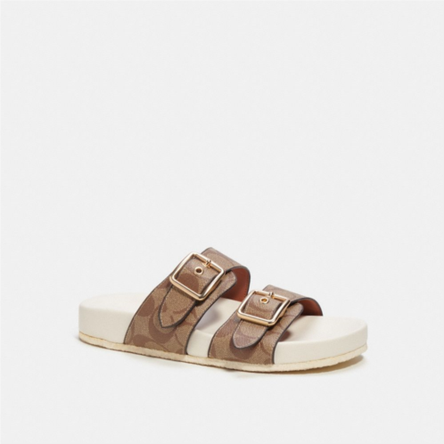 COACH Allanah Sandal In Signature Canvas