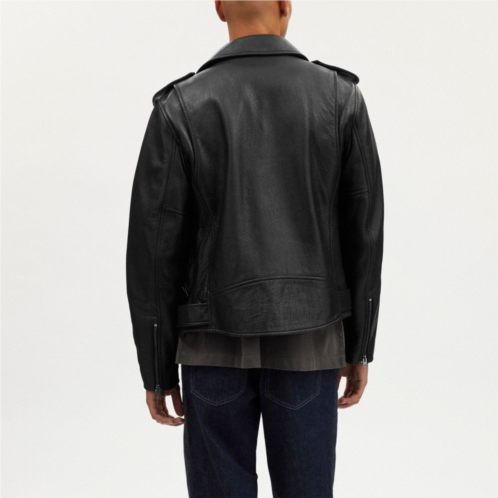 COACH Leather Moto Jacket
