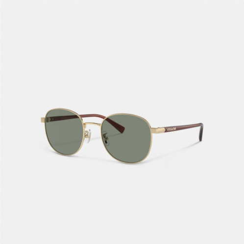 COACH Metal Round Sunglasses