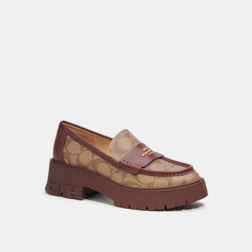 COACH Ruthie Loafer In Signature Canvas