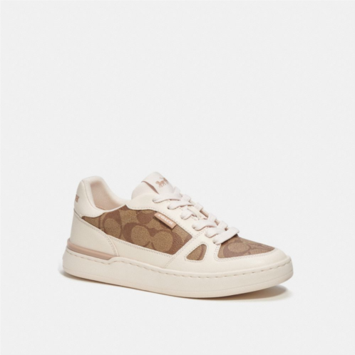 COACH Clip Court Low Top Sneaker In Signature Canvas