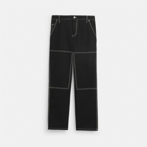 COACH Relaxed Straight Fit Twill Carpenter Pants In Organic Cotton And Recycled Polyester