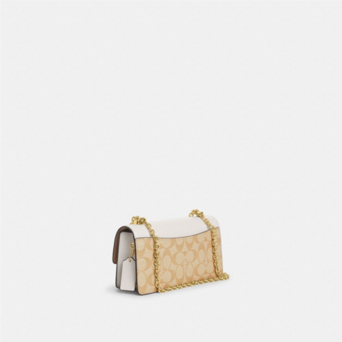 COACH Eliza Flap Crossbody Bag In Signature Canvas