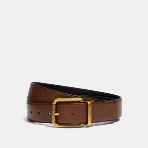 COACH Square Roller Buckle Cut To Size Reversible Belt 38 Mm