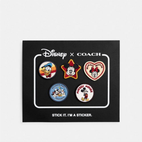 Disney X Coach Embroidered Sticker Set