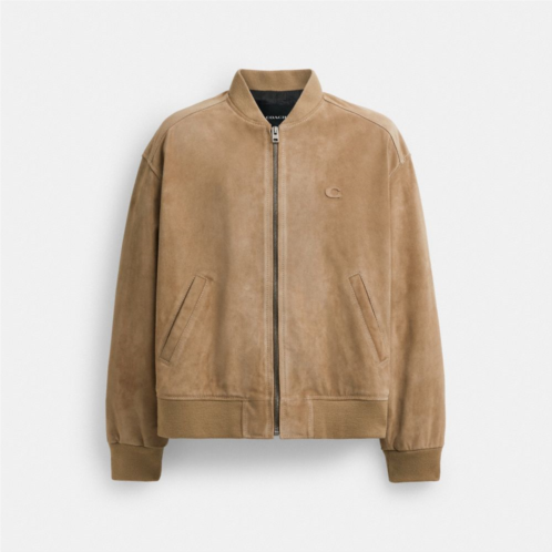 Coach Lightweight Suede Jacket