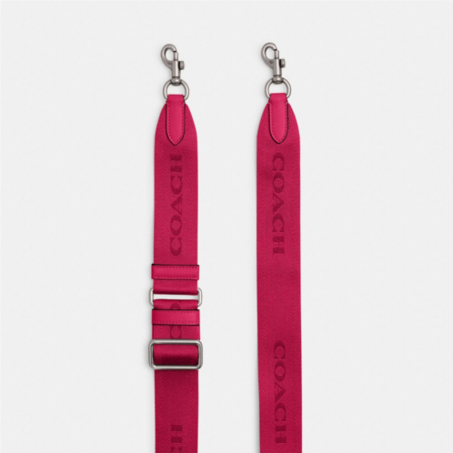COACH Tonal Signature Webbing Strap