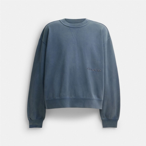 Coach Garment Dye Crewneck Sweatshirt