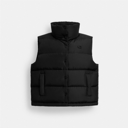 COACH Puffer Vest In Recycled Polyester