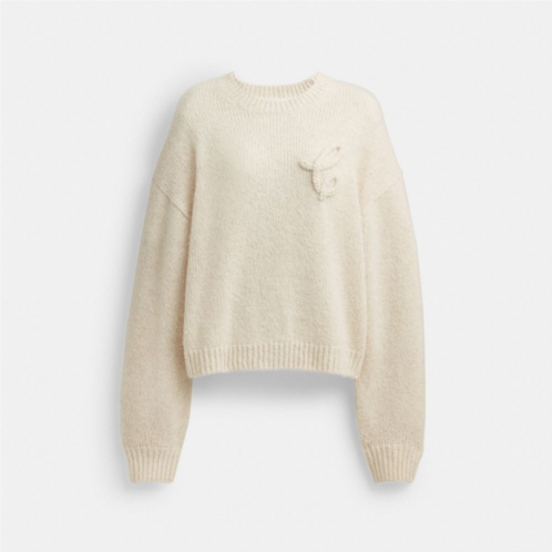 COACH Signature Crewneck Sweater