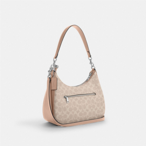 COACH Teri Hobo Bag In Signature Canvas