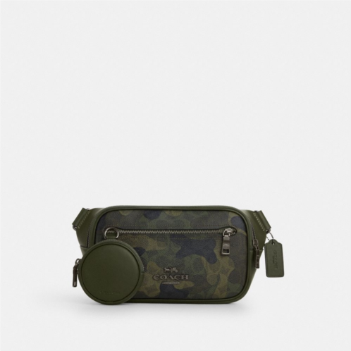 COACH Elias Belt Bag In Signature Camo Print