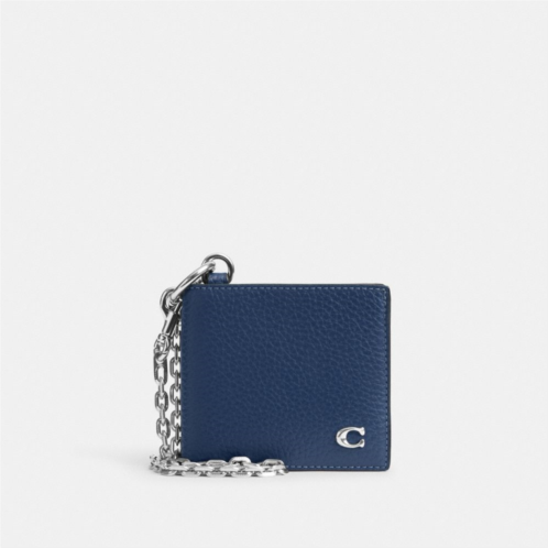 Coach Billfold Wallet With Chain